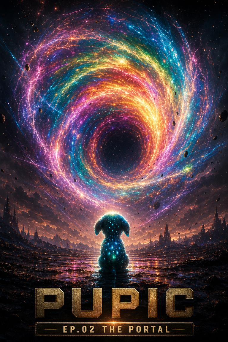 Poster for Pupik episode 02 — The Portal