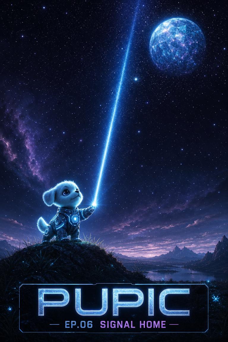 Poster for Pupik episode 06 — Signal Home